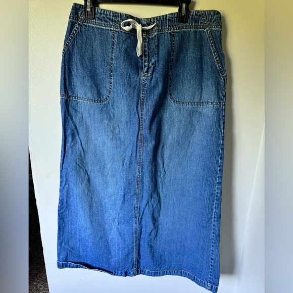 Old Navy Dresses & Skirts - Vintage y2k Old Navy Blue Jeans Denim Skirt